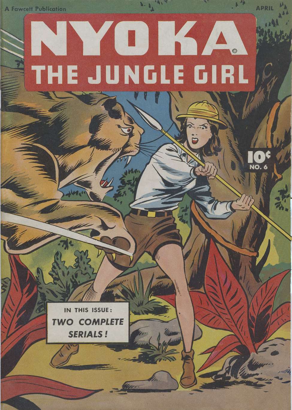 Book Cover For Nyoka the Jungle Girl 6
