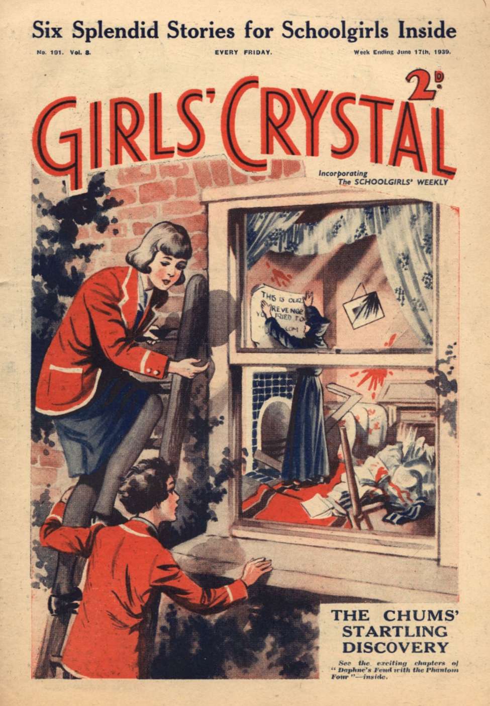 Book Cover For Girls' Crystal 191 - The Cruising Merrymakers