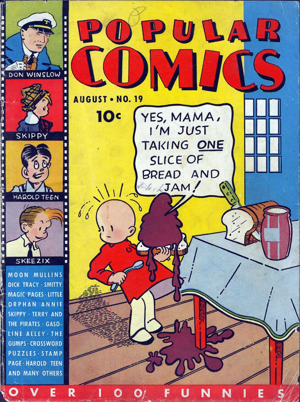 Book Cover For Popular Comics 19