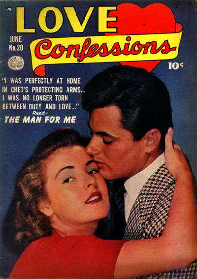 Comic Book Cover For Love Confessions 20 - Version 2