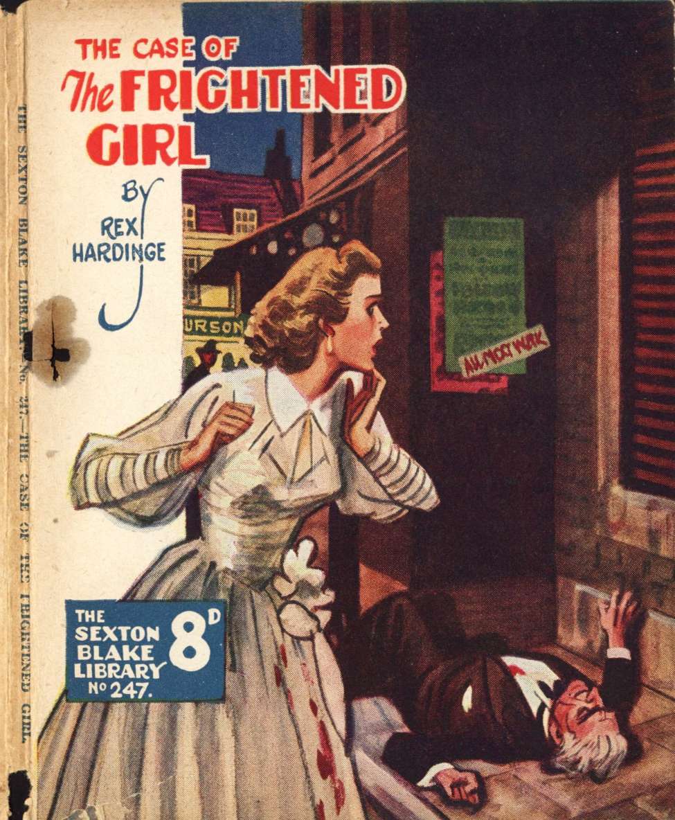 Comic Book Cover For Sexton Blake Library S3 247 - The Case of the Frightened Girl