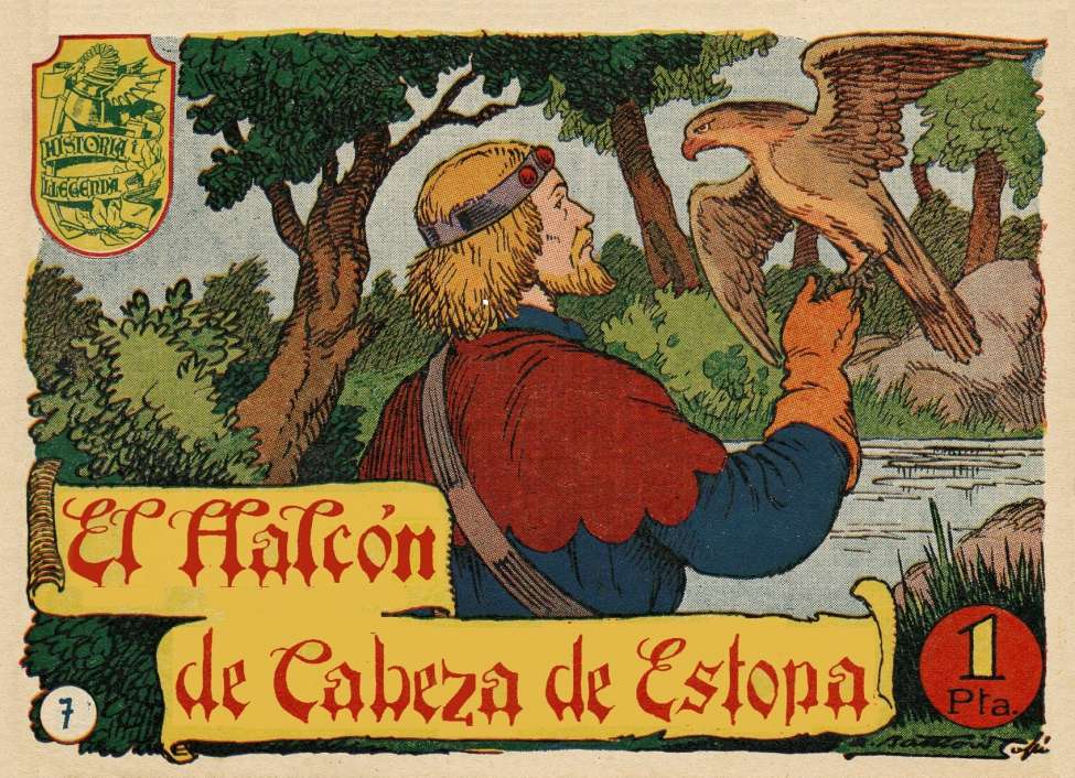 Book Cover For Historia y leyenda 7 El halcón de Cabeza de Estopa