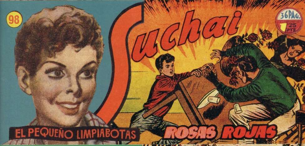 Comic Book Cover For Suchai 98 - Rosas Rojas