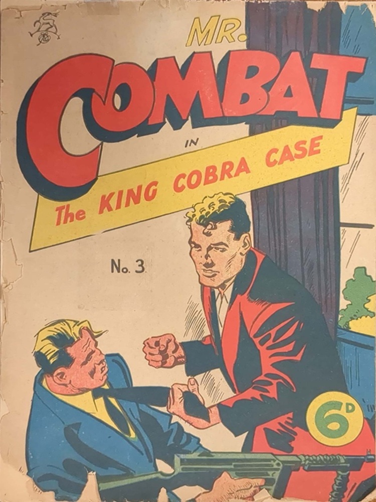 Book Cover For Mister Combat 3