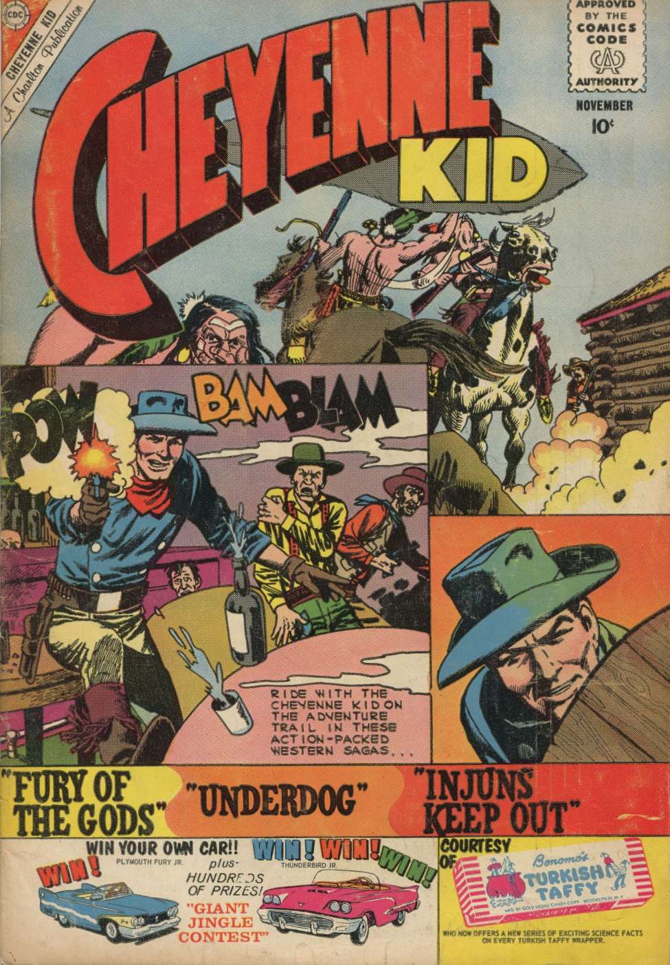 Comic Book Cover For Cheyenne Kid 25