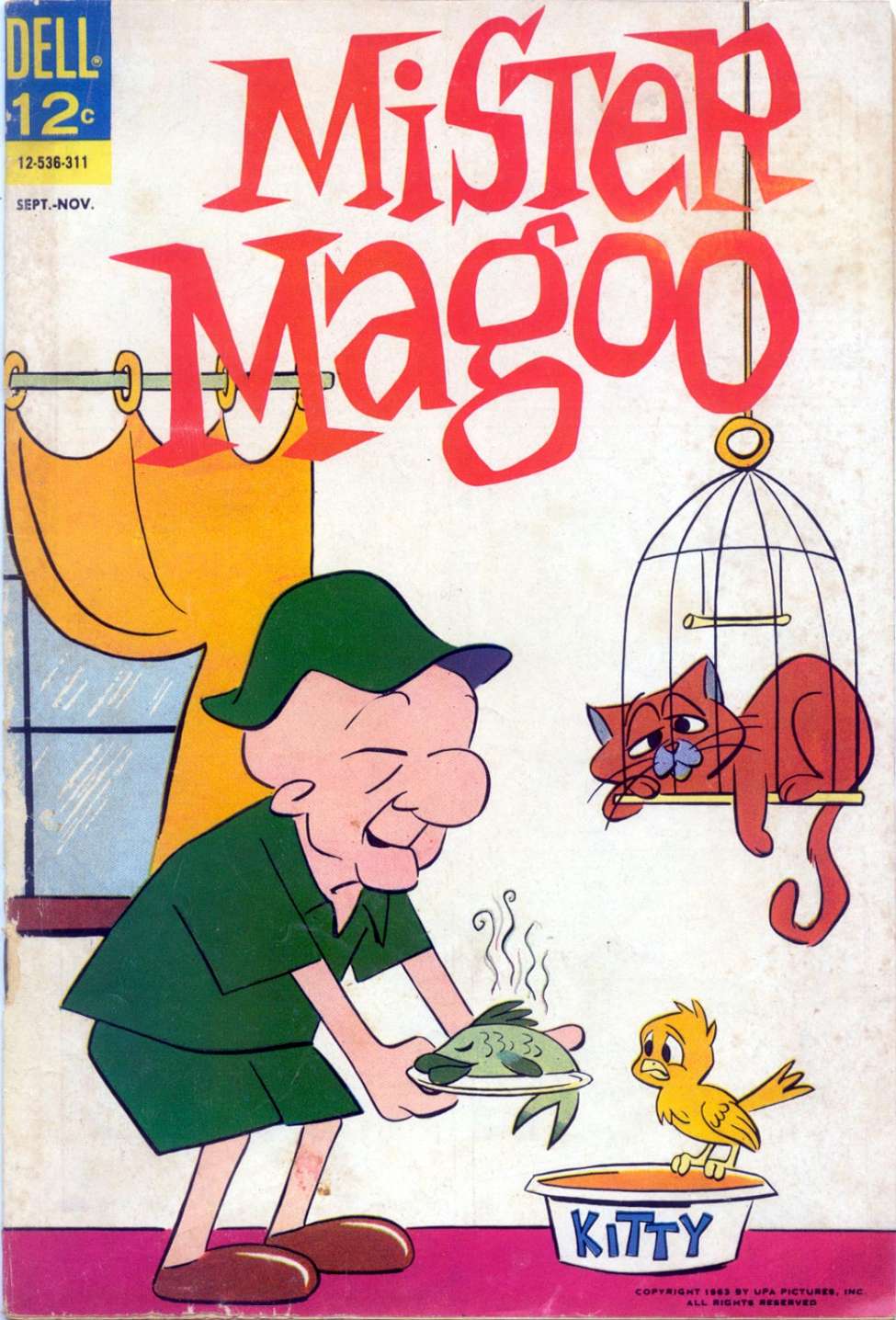 Comic Book Cover For Mister Magoo 5