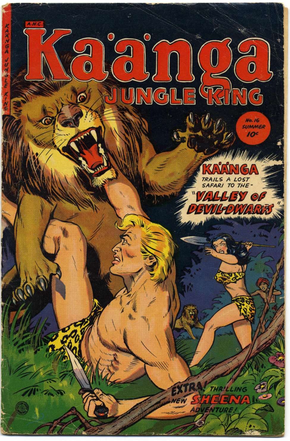 Comic Book Cover For Kaänga Comics 16