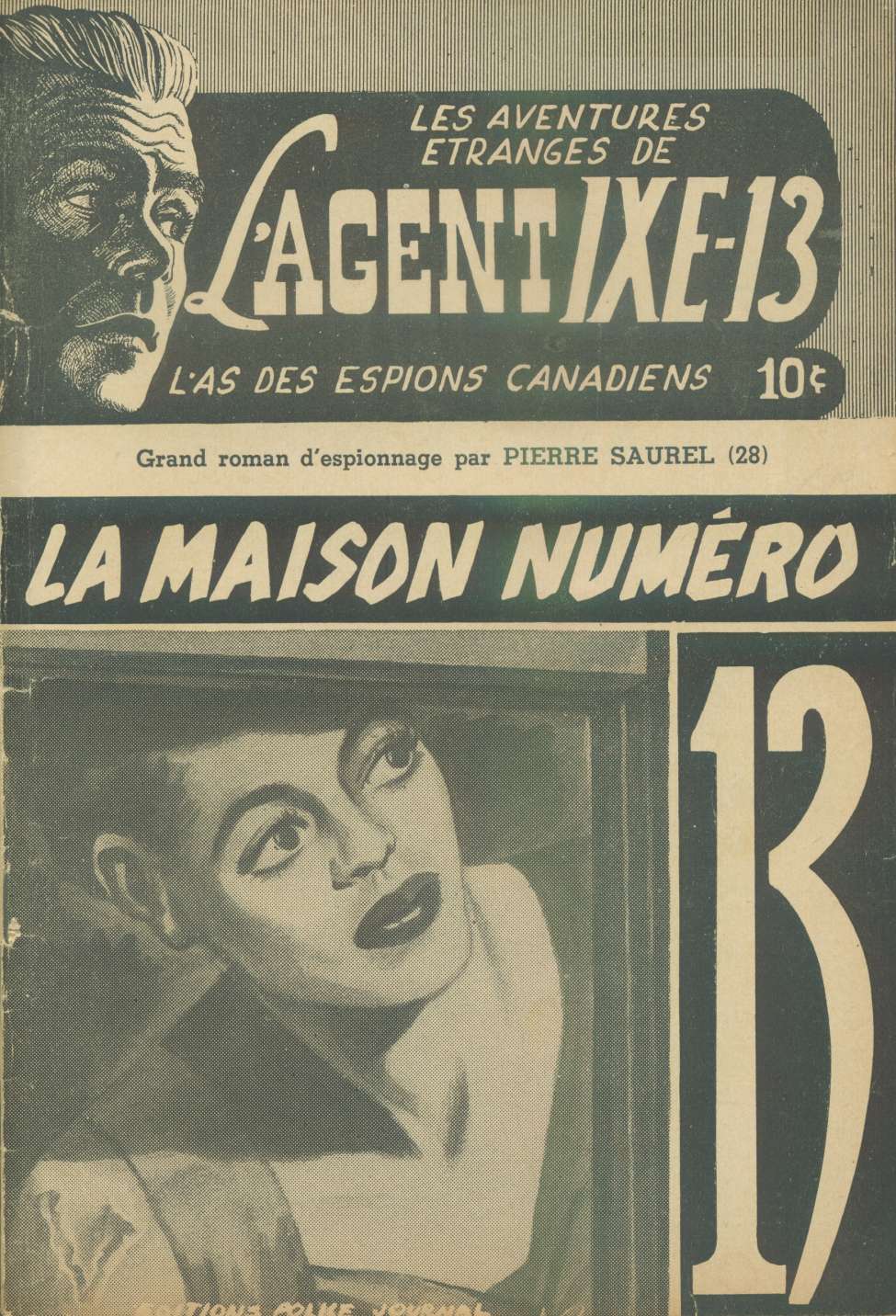Book Cover For L'Agent IXE-13 v2 28 - La maison numéro 13