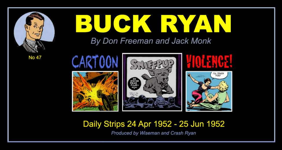 Comic Book Cover For Buck Ryan 47 - Cartoon Violence!