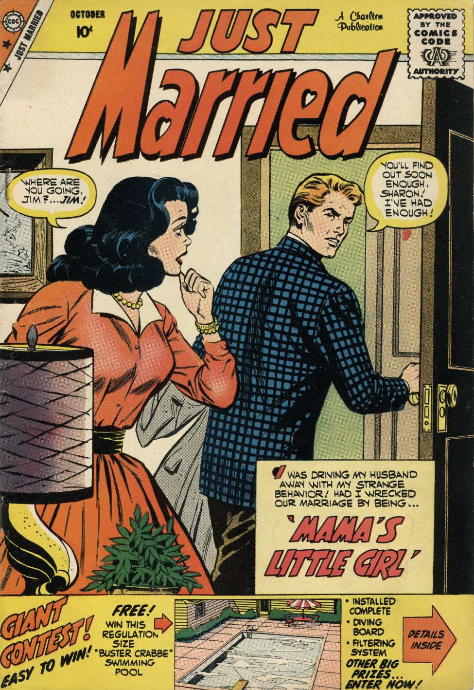 Comic Book Cover For Just Married 10