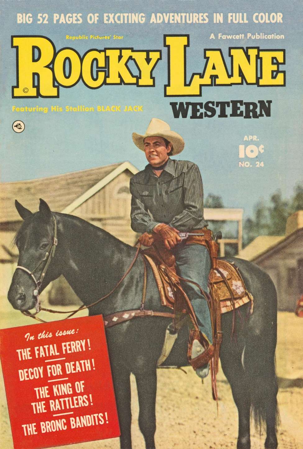 Book Cover For Rocky Lane Western 24 - Version 2
