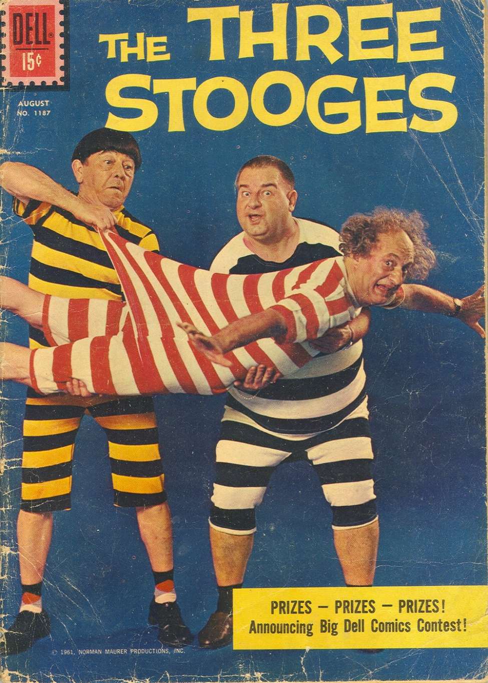 Comic Book Cover For 1187 - The Three Stooges