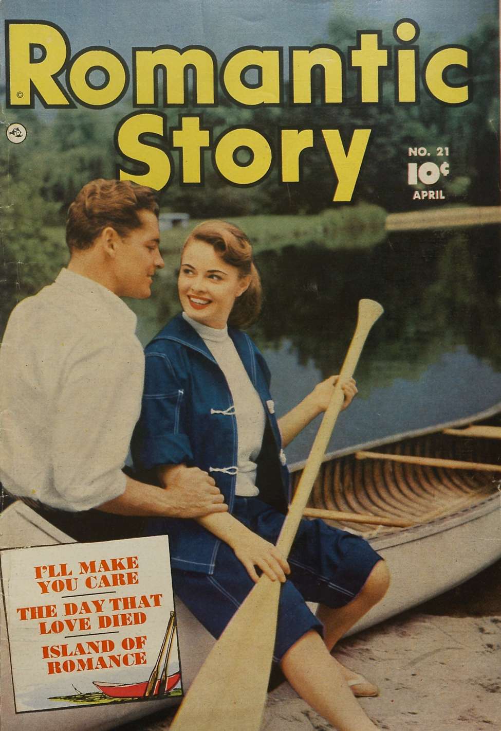 Comic Book Cover For Romantic Story 21