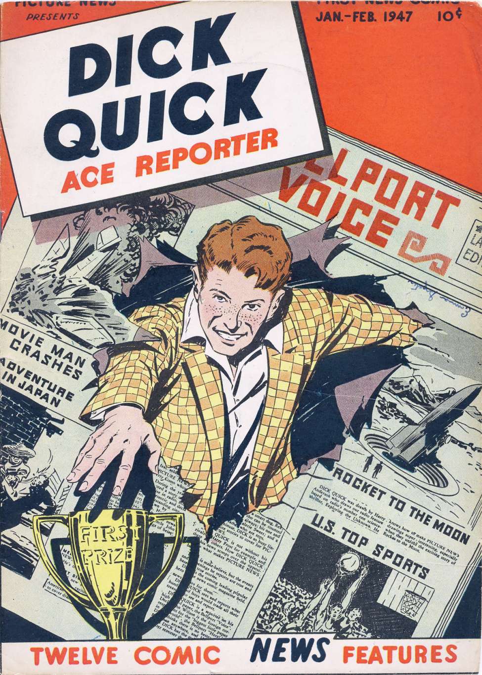 Comic Book Cover For Picture News 10