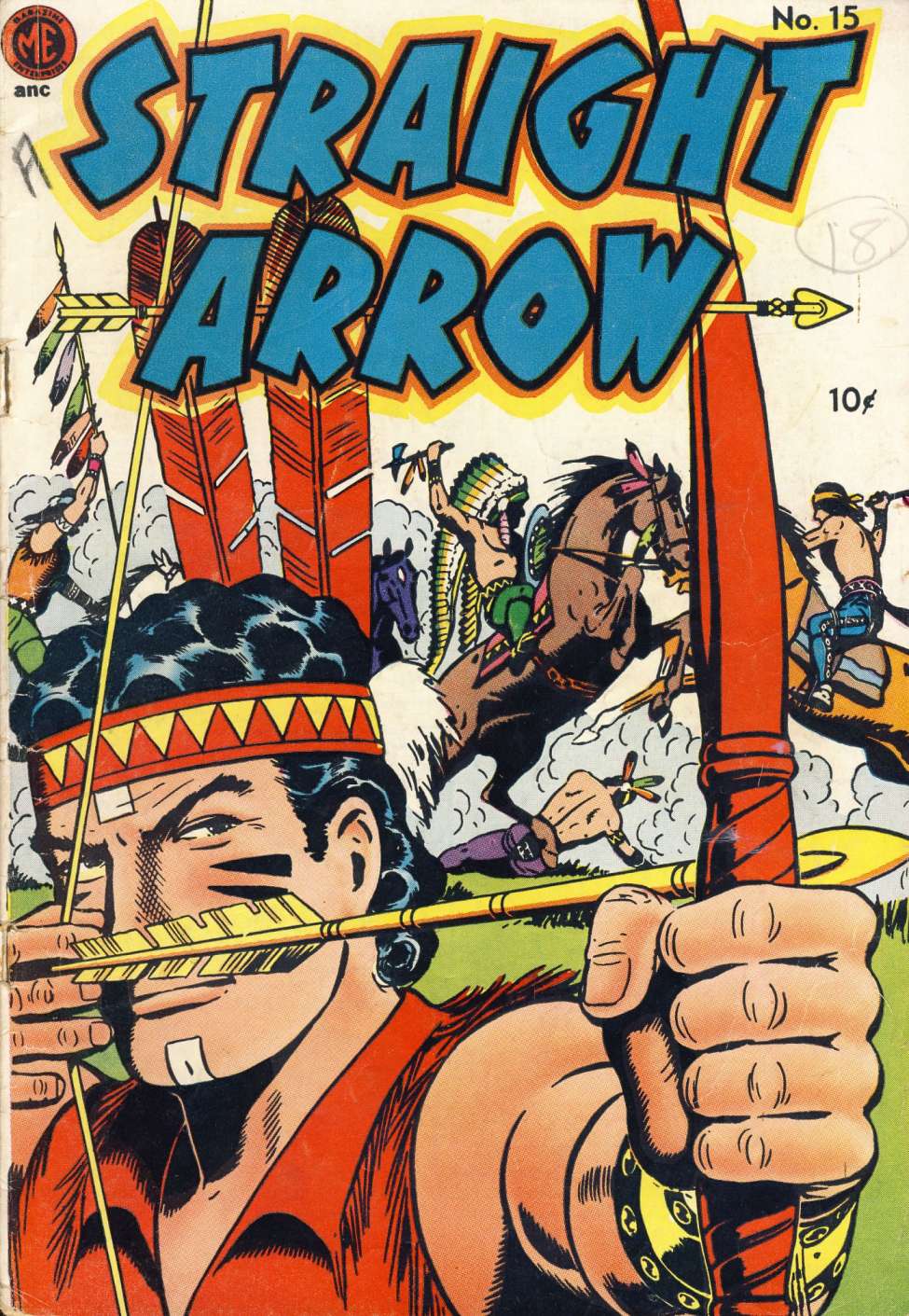 Book Cover For Straight Arrow 15