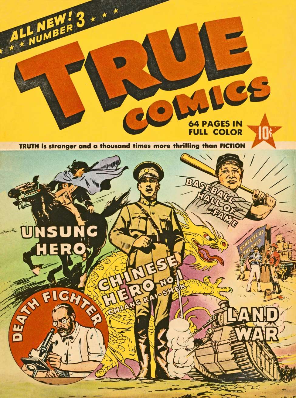 Book Cover For True Comics 3 - Version 2