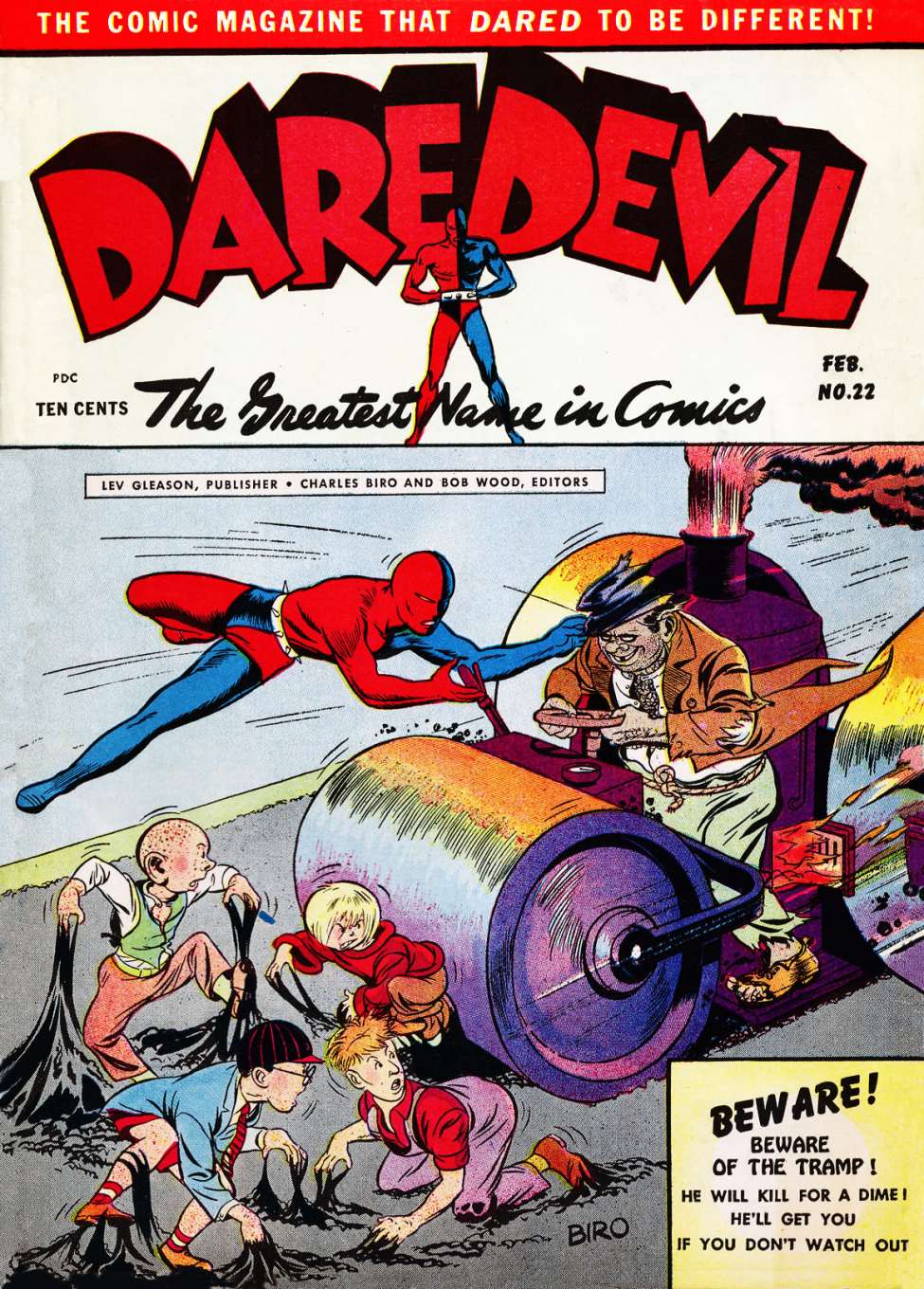 Comic Book Cover For Daredevil Comics 22