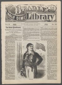 Large Thumbnail For Beadle's Half Dime Library 33 - The Ocean Bloodhound