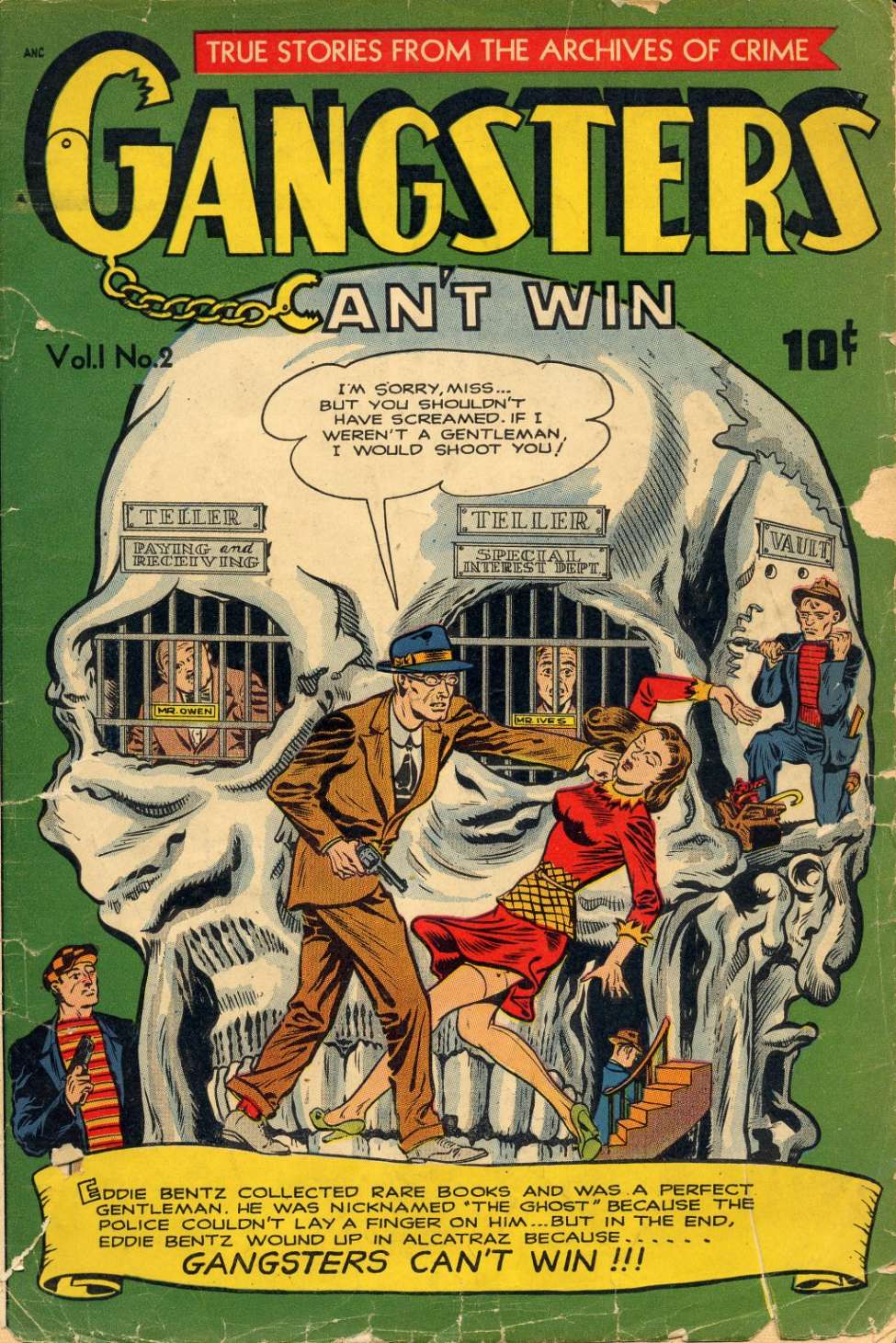 Comic Book Cover For Gangsters Can't Win 2
