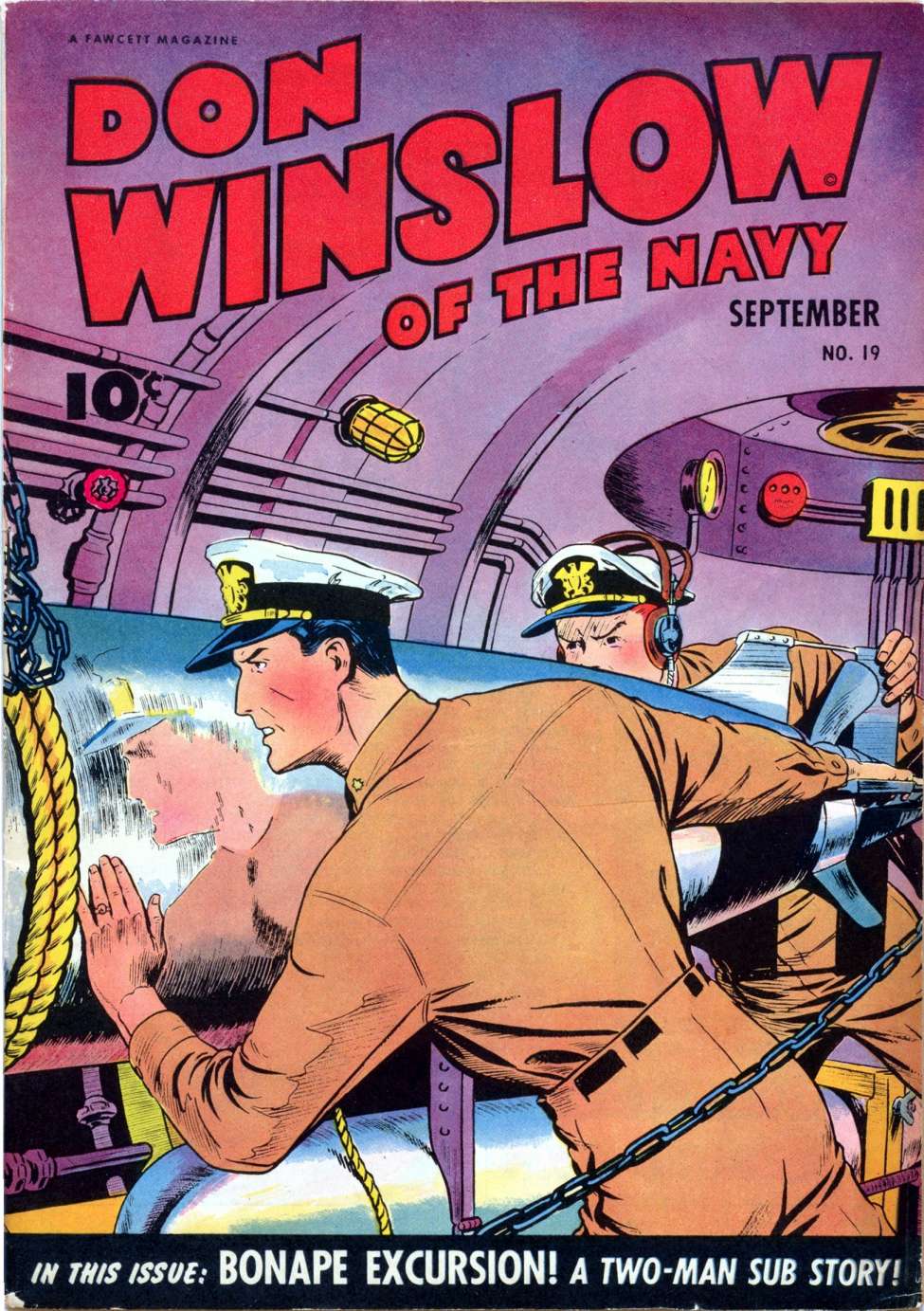 Comic Book Cover For Don Winslow of the Navy 19