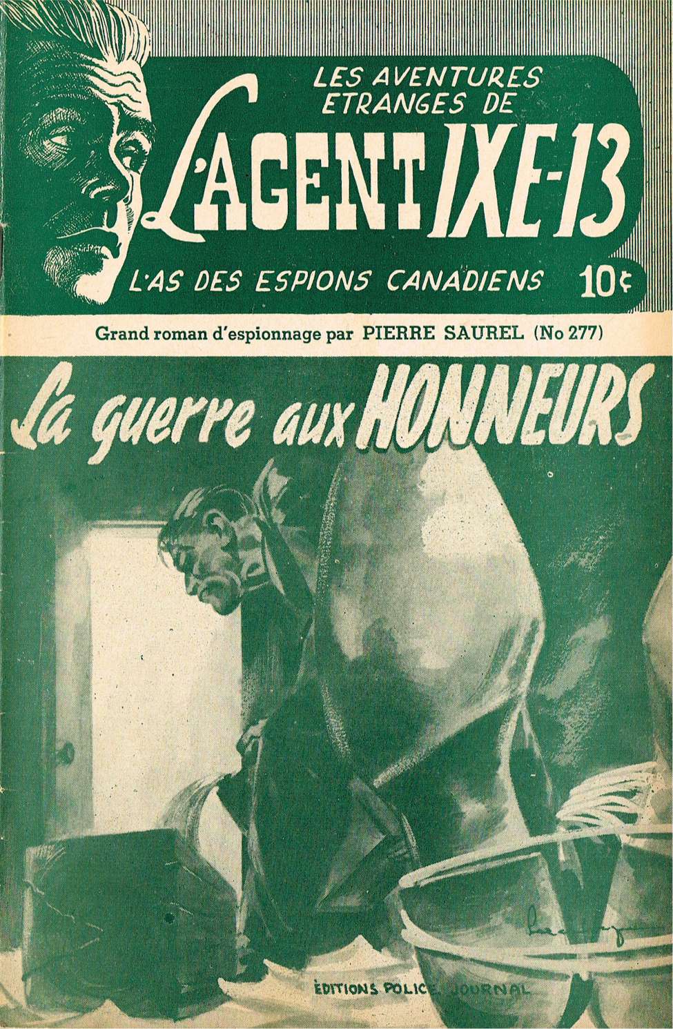 Book Cover For L'Agent IXE-13 v2 277 - La guerre aux honneurs