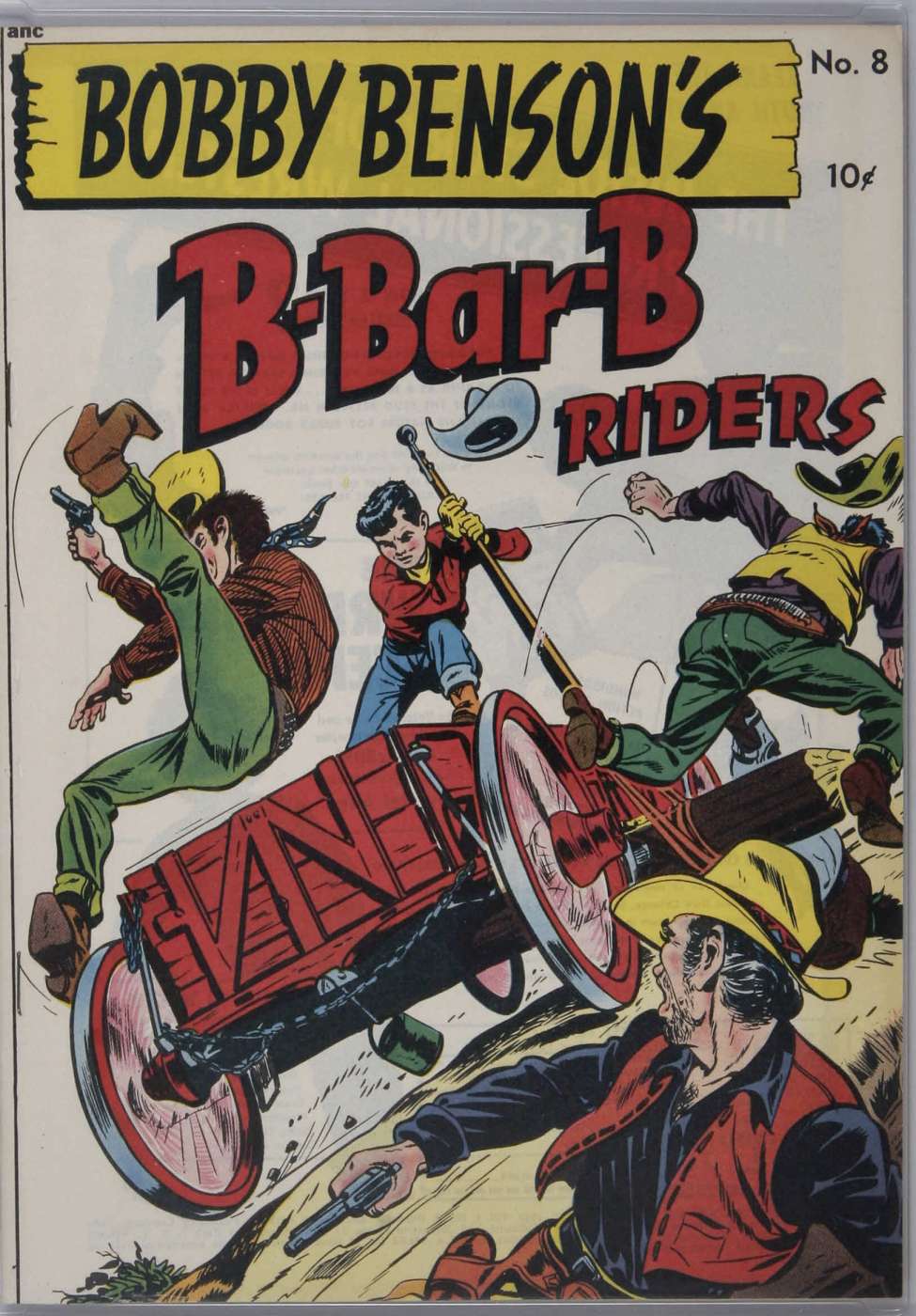 Comic Book Cover For Bobby Benson's B-Bar-B Riders 8