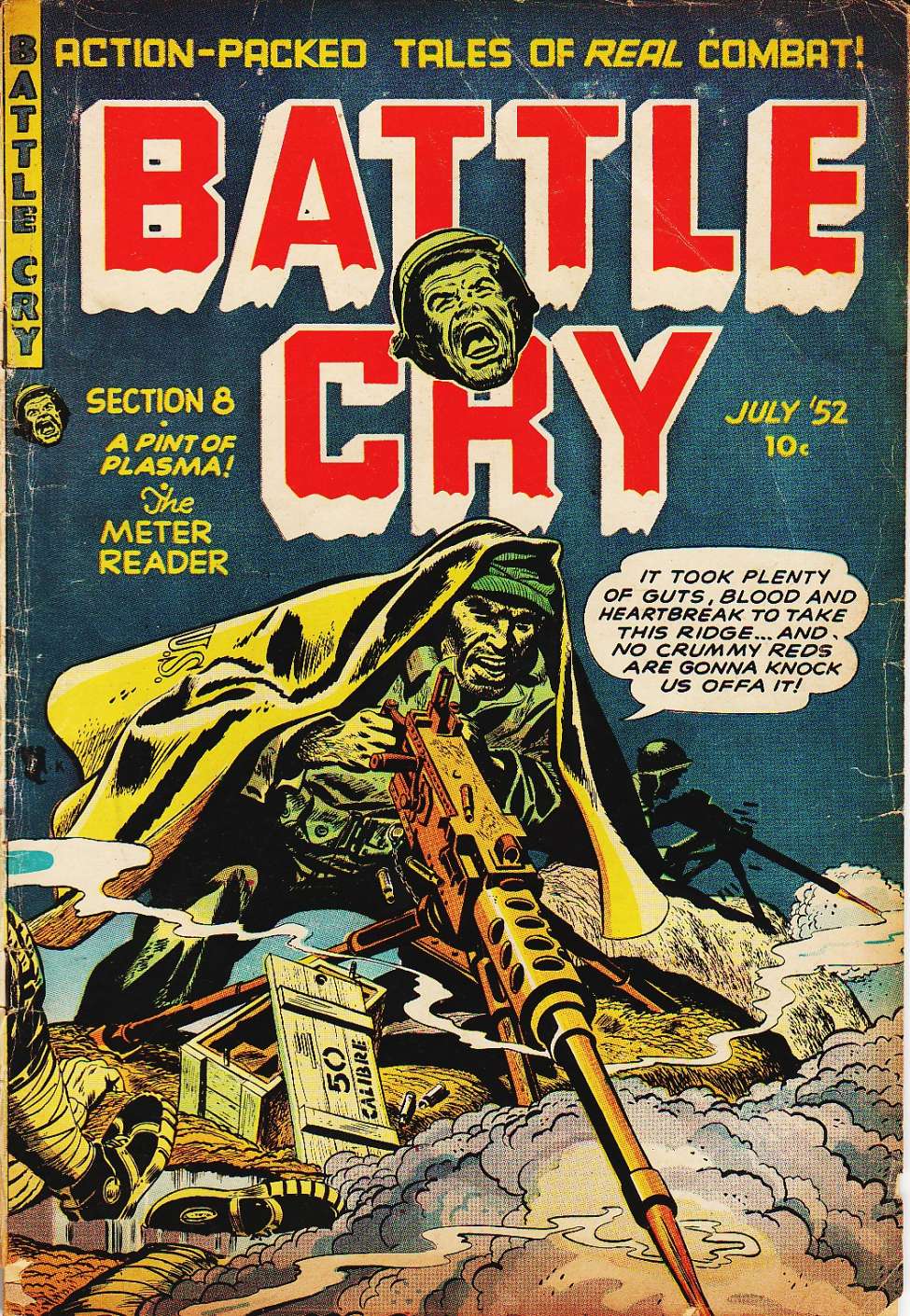 Comic Book Cover For Battle Cry 2