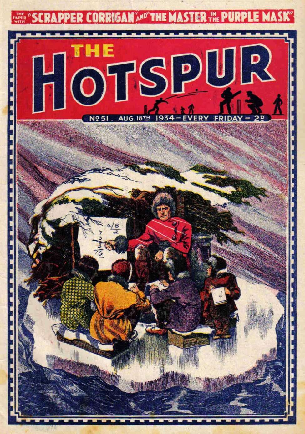 Comic Book Cover For The Hotspur 51