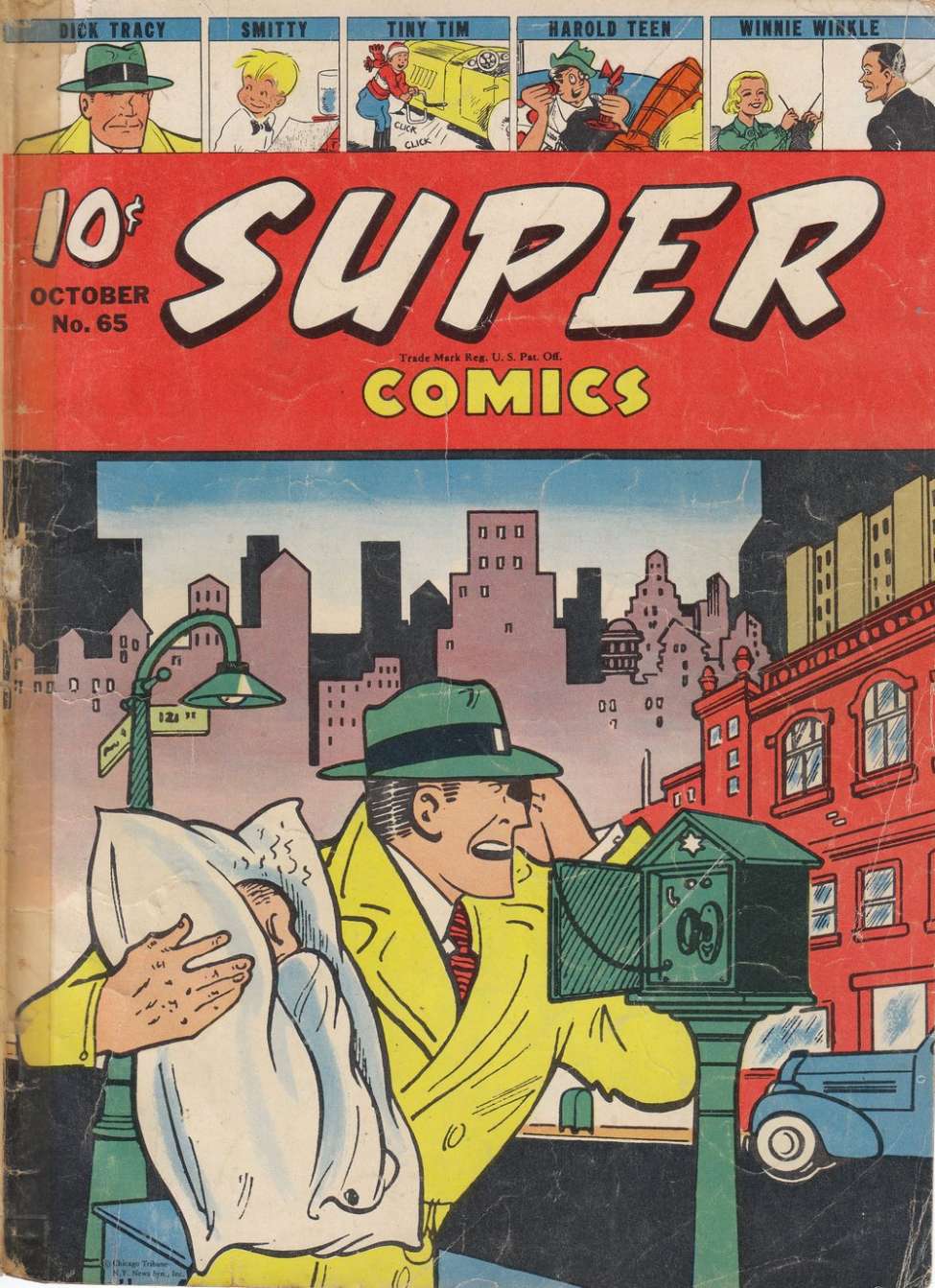 Book Cover For Super Comics 65