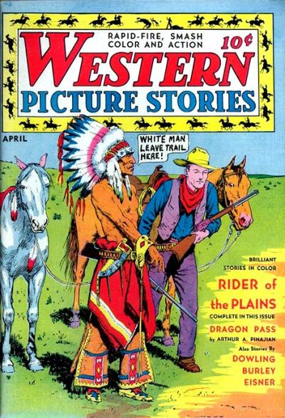 Book Cover For Western Picture Stories 3