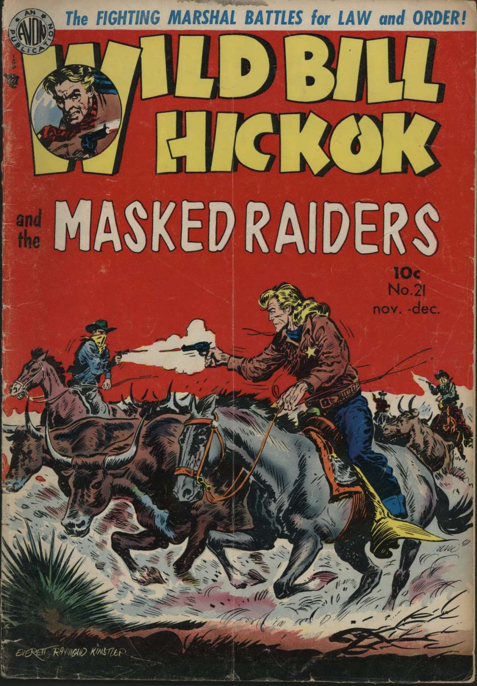 Comic Book Cover For Wild Bill Hickok 21