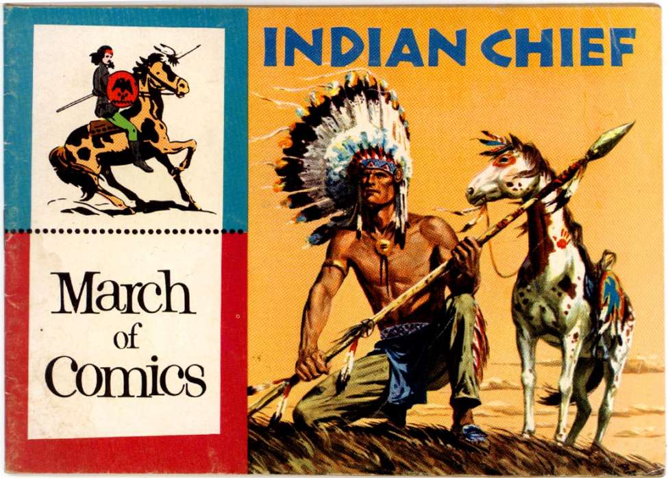 Comic Book Cover For March of Comics 140 - Indian Chief