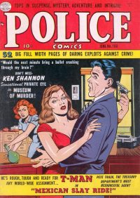 Large Thumbnail For Police Comics 106