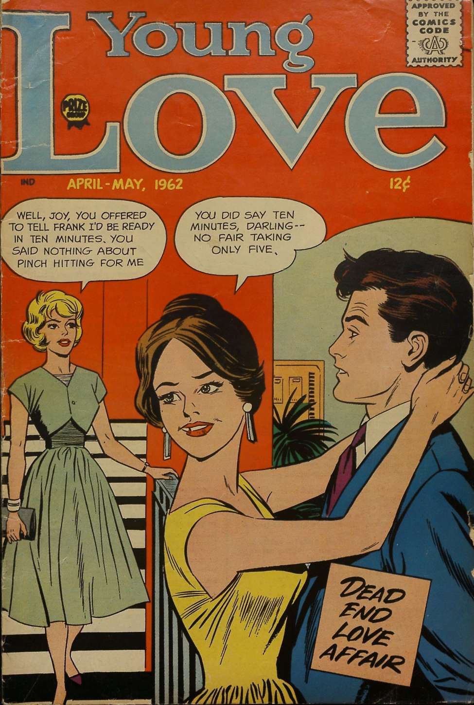 Comic Book Cover For Young Love v5 6