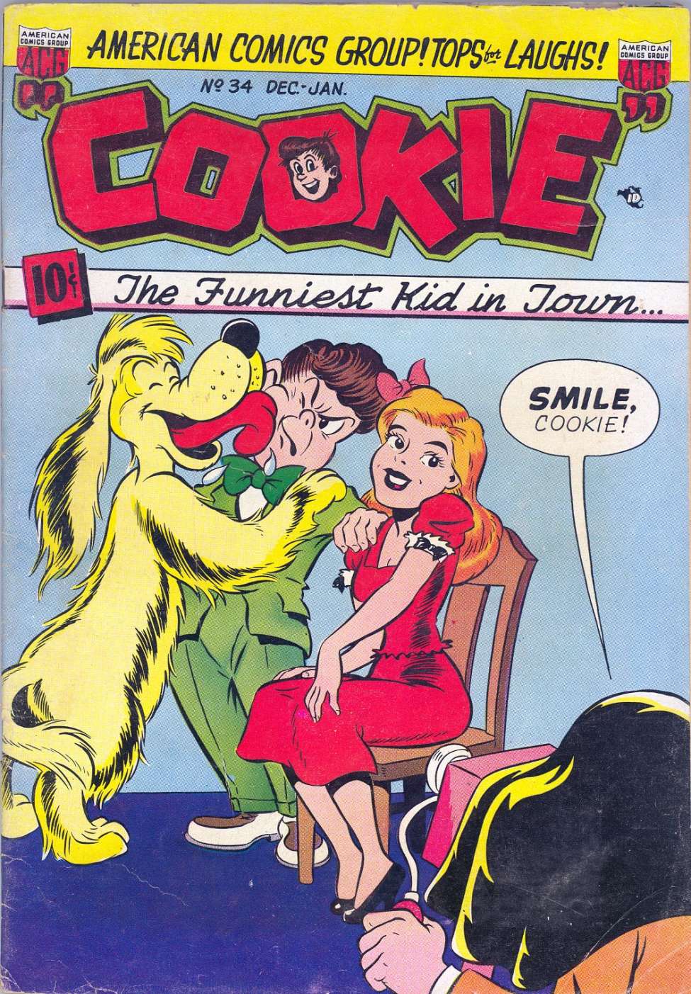 Comic Book Cover For Cookie 34