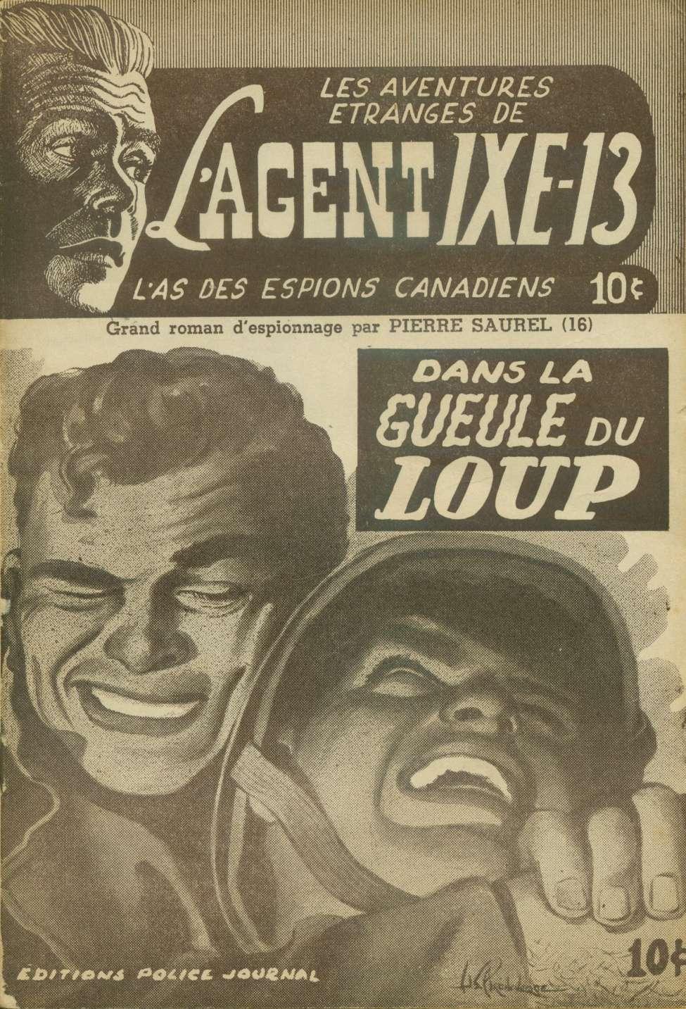 Comic Book Cover For L'Agent IXE-13 v2 16 - Dans la gueule du loup