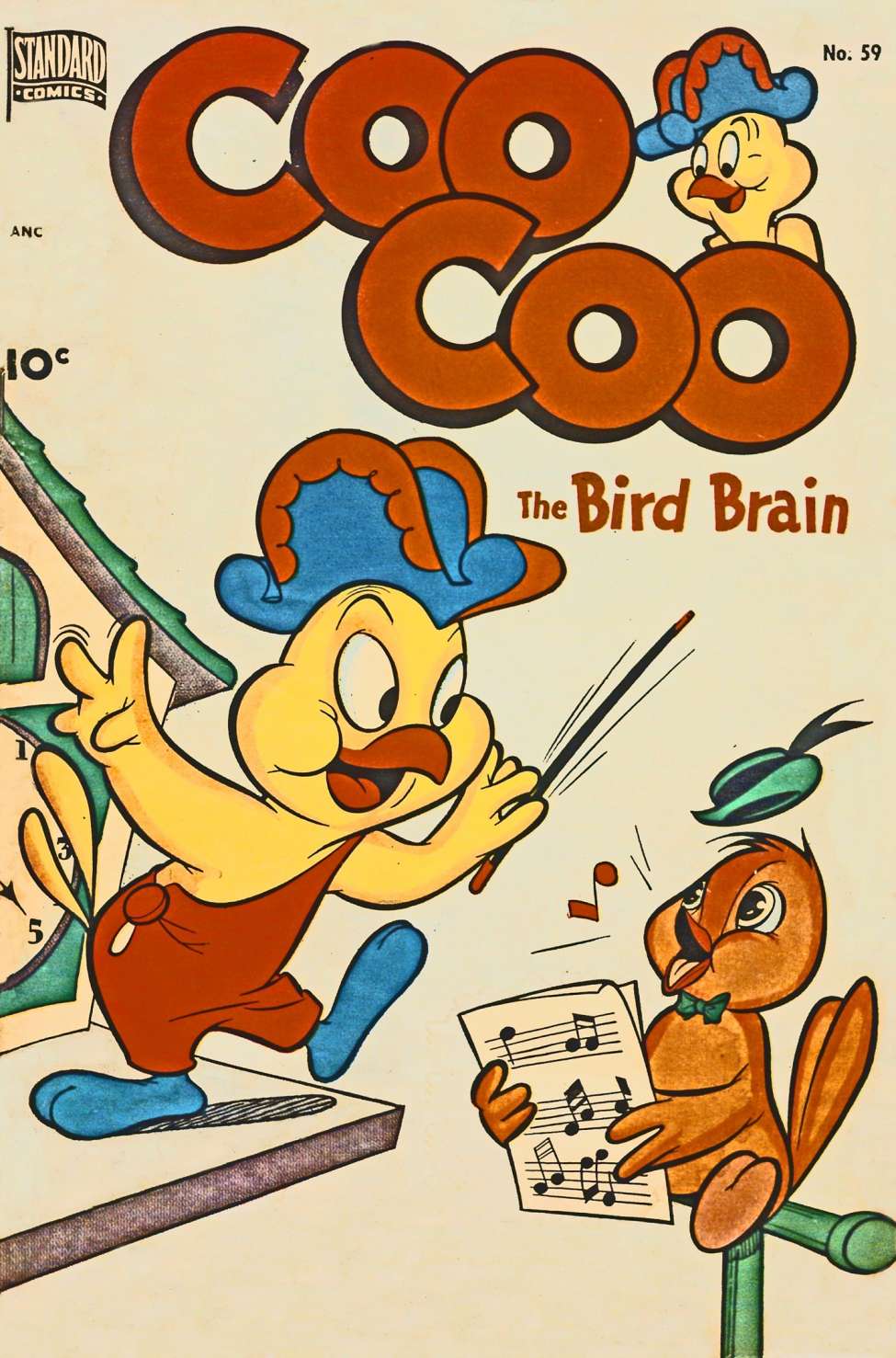 Comic Book Cover For Coo Coo Comics 59