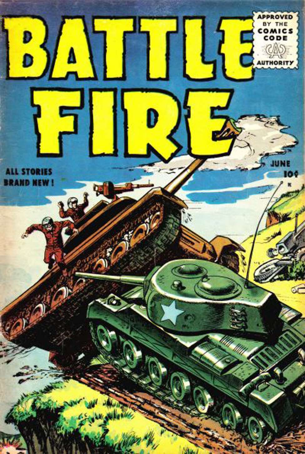 Comic Book Cover For Battle Fire 2