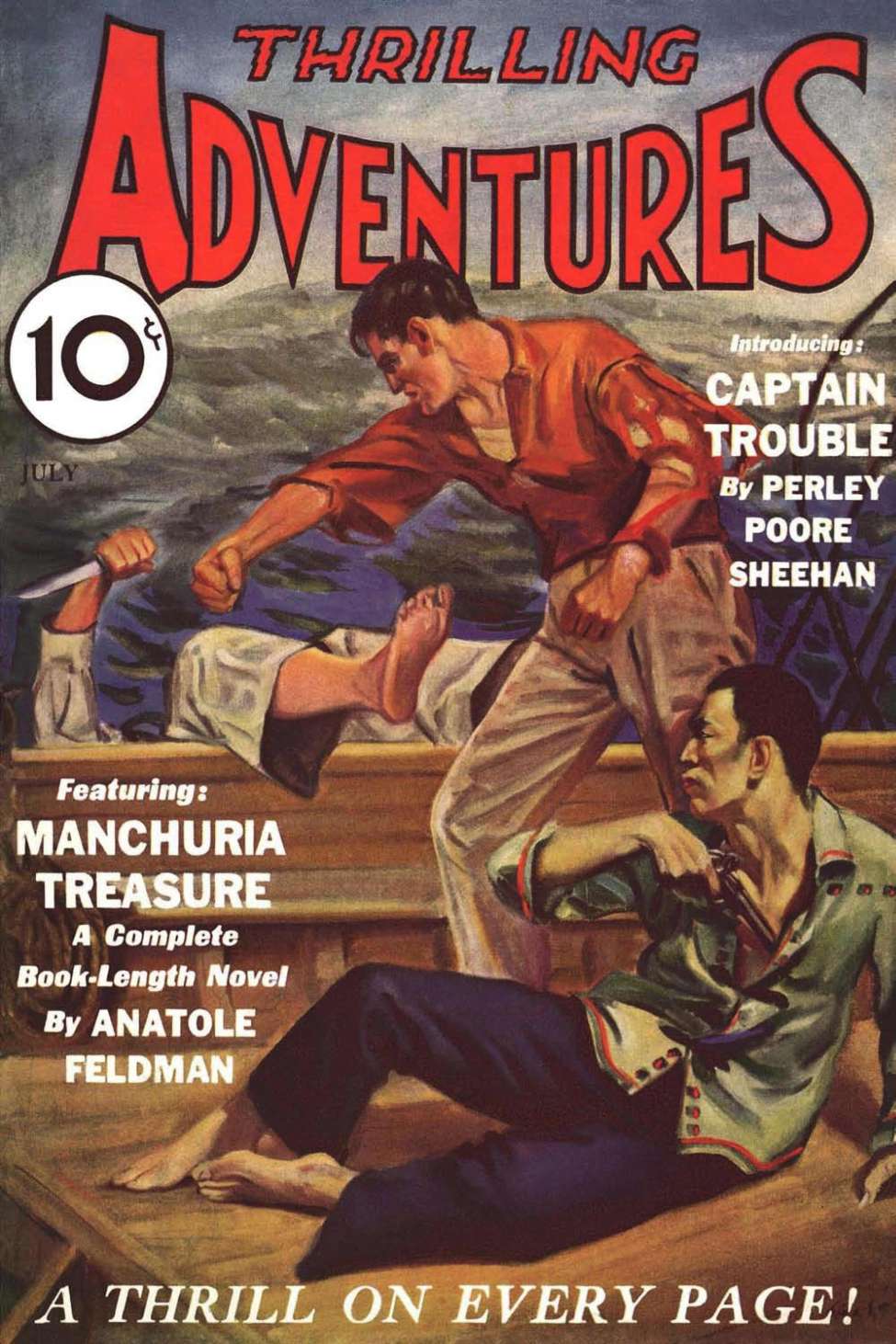 Book Cover For Thrilling Adventures v2 3