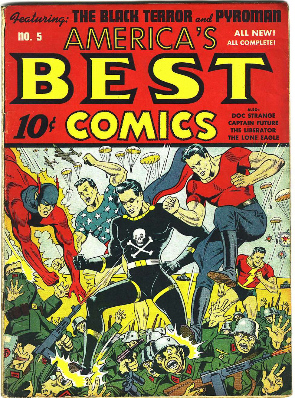 Comic Book Cover For America's Best Comics 5