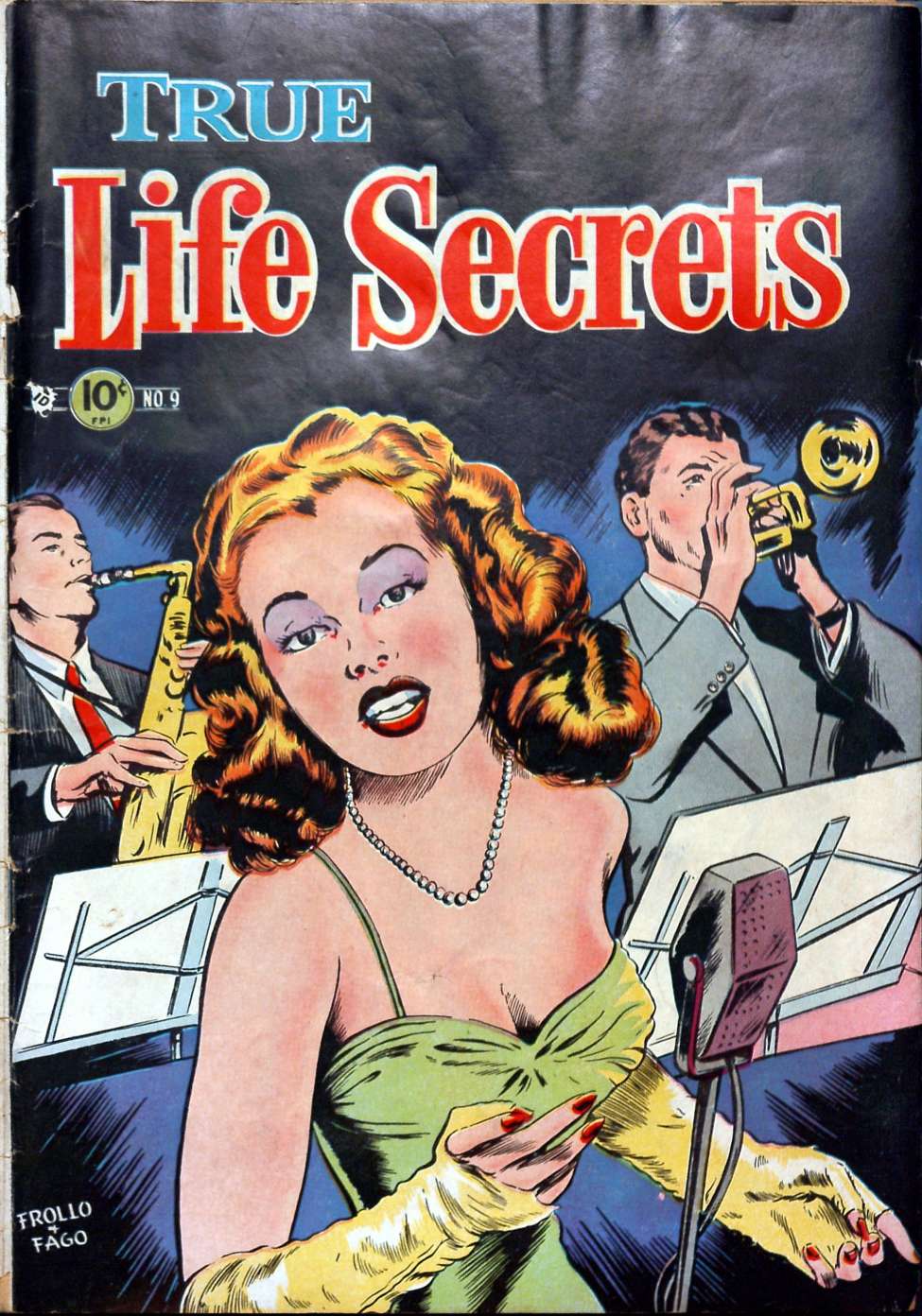 Comic Book Cover For True Life Secrets 9 - Version 1
