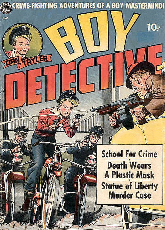 Comic Book Cover For Boy Detective 1