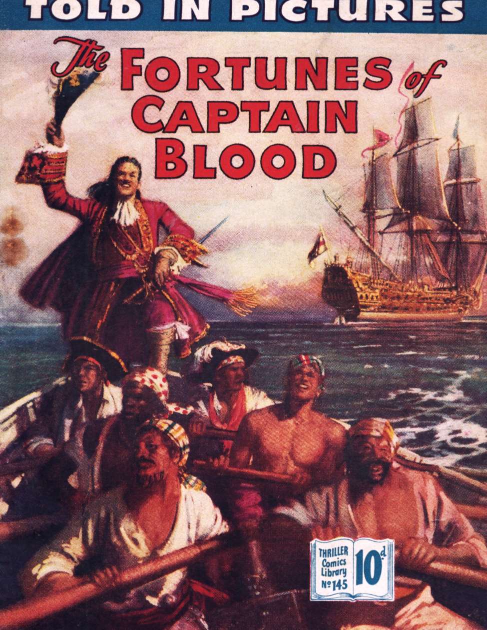 Book Cover For Thriller Comics Library 145 - The Fortunes of Captain Blood