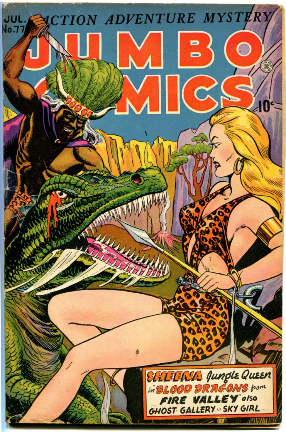 Book Cover For Jumbo Comics 77
