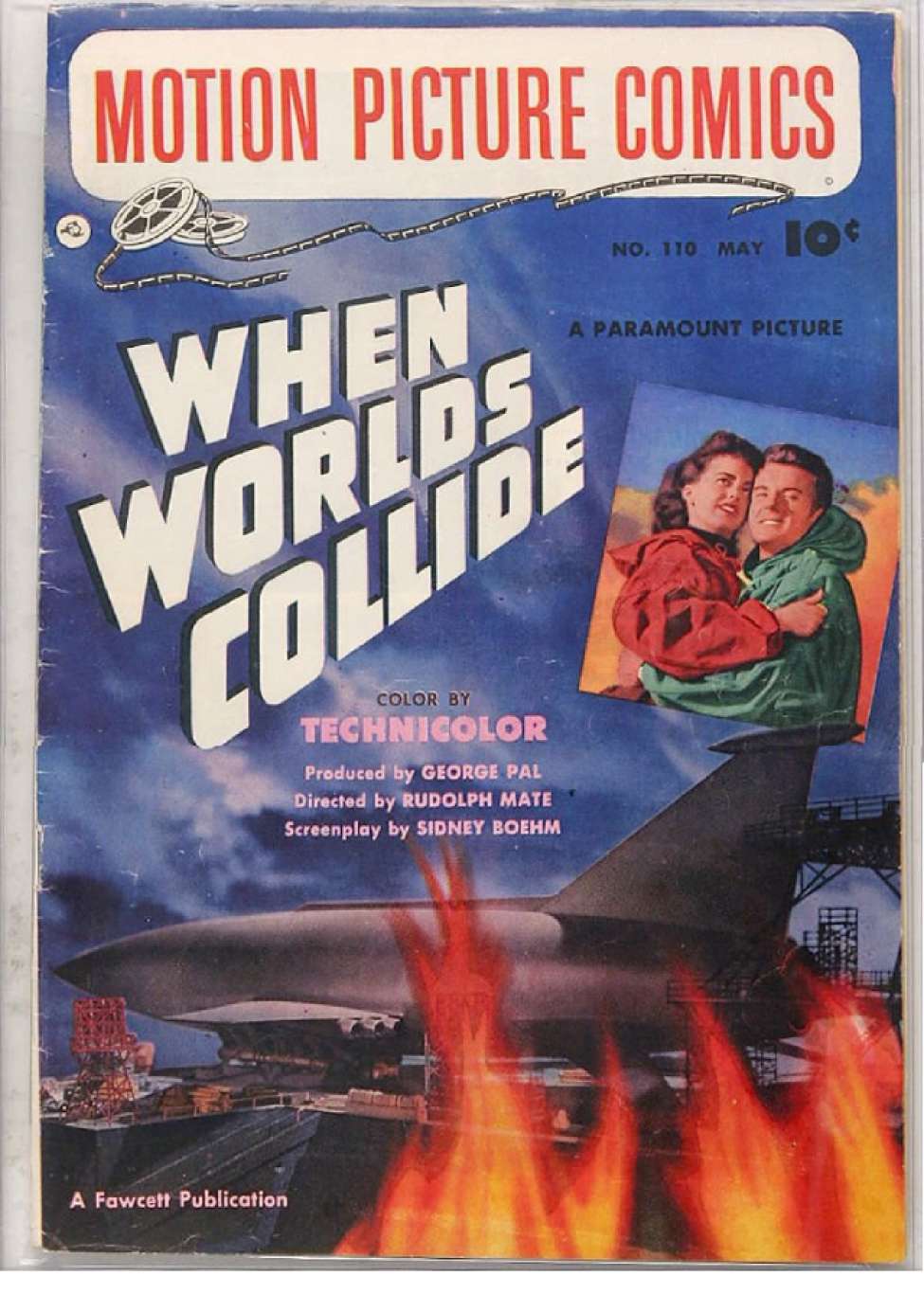 Book Cover For Motion Picture Comics 110 When Worlds Collide