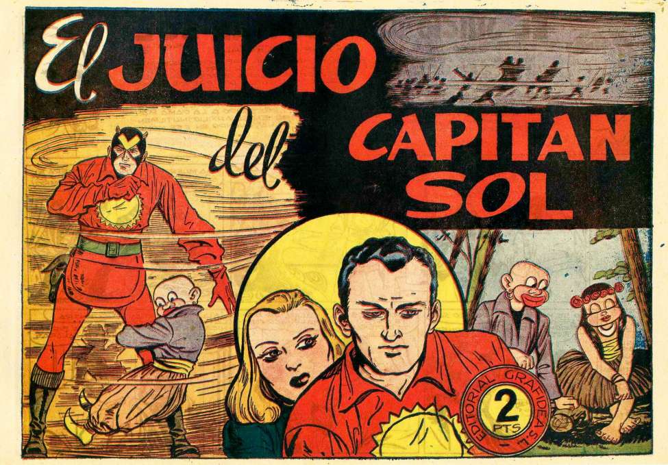 Comic Book Cover For Capitan Sol 10 - El juicio de El Capitán Sol