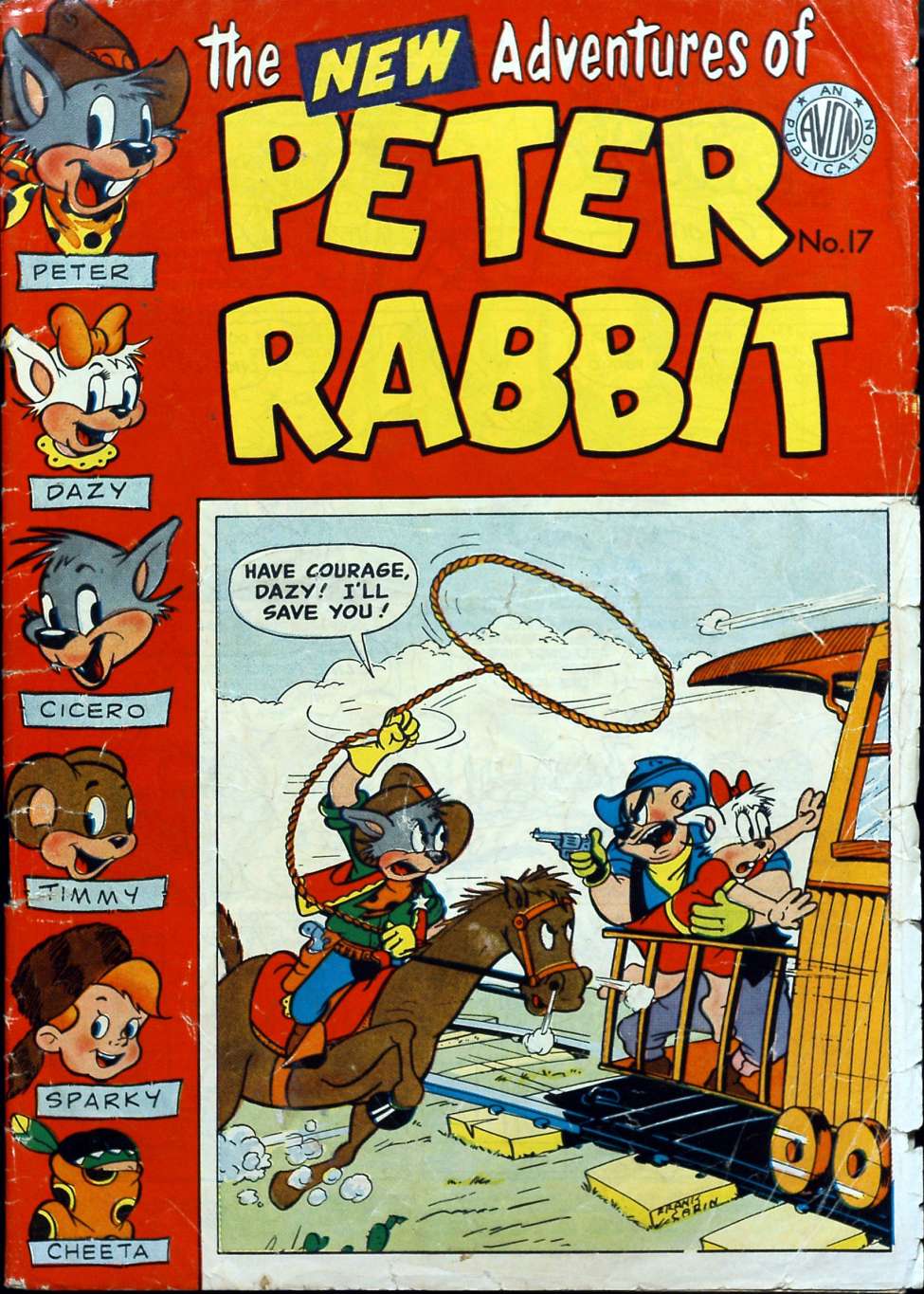 Comic Book Cover For Peter Rabbit 17