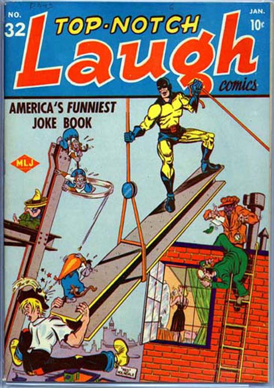 Comic Book Cover For Top Notch Laugh Comics 32