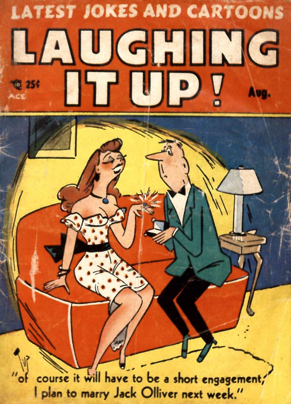 Comic Book Cover For Laughing it Up 4