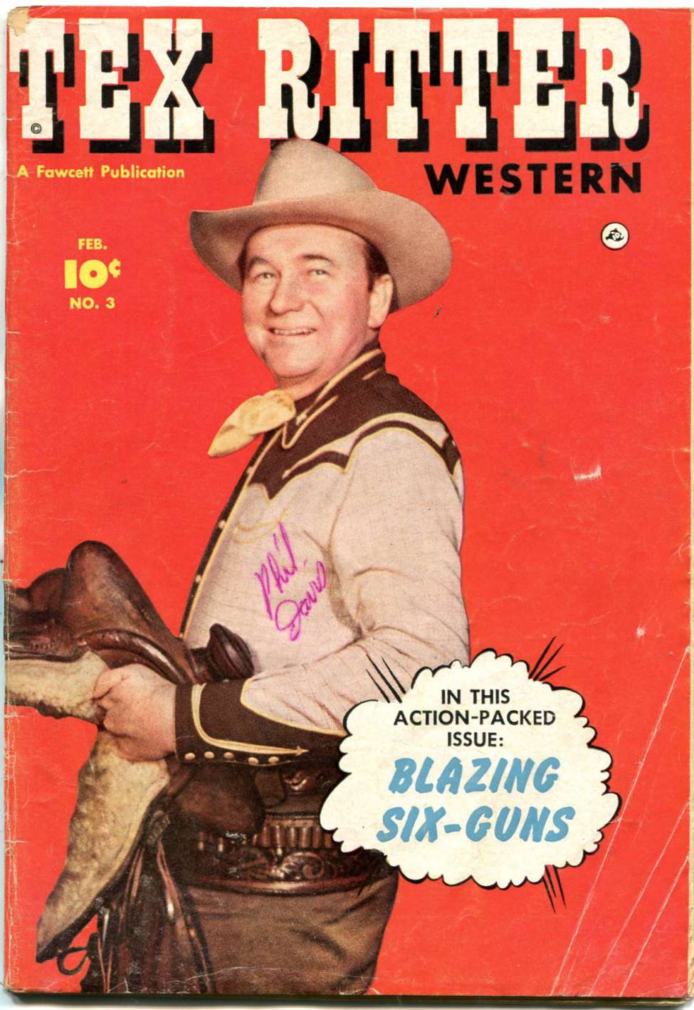 Book Cover For Tex Ritter Western 3